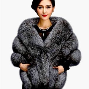 Faux fur Shawl